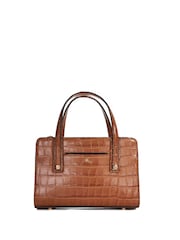 Dune London Brown Dinkydenbeigh Mini Branded Handle Tote Bag - Image 2 of 6