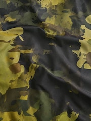 Khaki Green Camo Print Mesh Floral Cami Slip Dress - Image 6 of 6