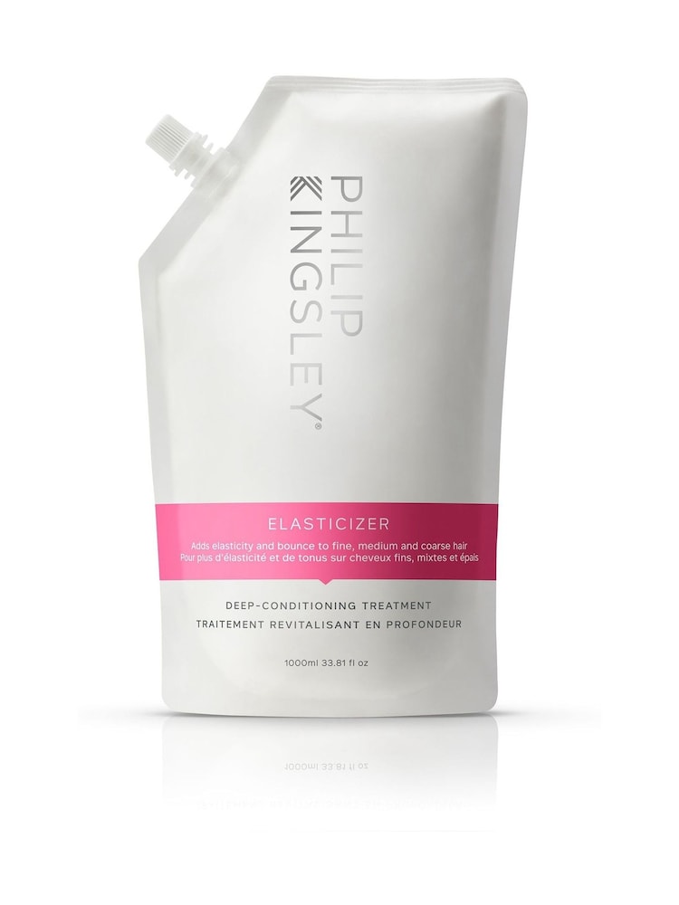 Philip Kingsley Elasticizer Deep Conditioning Treatment Refill Pouch 1000ml - Image 1 of 2 Philip Kingsley Elasticizer Deep Conditioning Treatment Refill Pouch 1000ml - Image 1 of 2