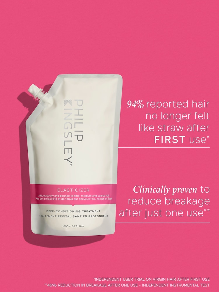 Philip Kingsley Elasticizer Deep Conditioning Treatment Refill Pouch 1000ml - Image 2 of 2