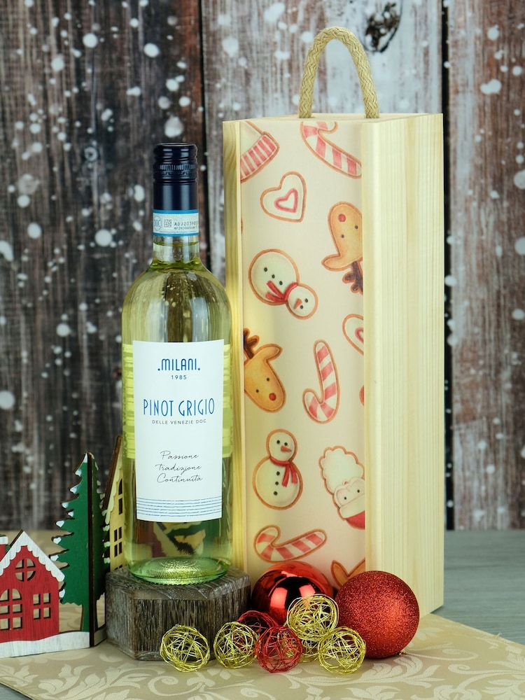 LeBonVin Pinot Grigio Festive Boxed Wine Gift - Image 1 of 1