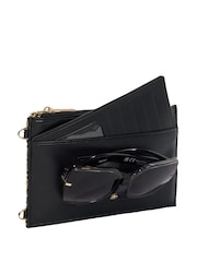 Dune London Black Shiela Multi Purpose Phone Case Bag - Image 4 of 5