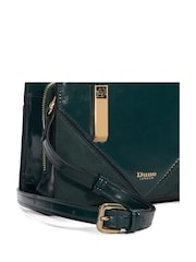 Dune London Green Bolt Dinkydenbeigh Mini Branded Handle Tote Bag - Image 5 of 5