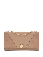 Dune London Brown Styled Panelled Phone Cross-Body Bag - Image 2 of 5