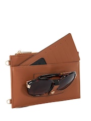 Dune London Brown Shiela Multi Purpose Phone Case Bag - Image 4 of 5