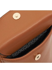 Dune London Brown Shiela Multi Purpose Phone Case Bag - Image 5 of 5