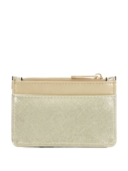 Gold - Dune London Karra Turn Lock Card Holder Wallet - Bild 2 von 5