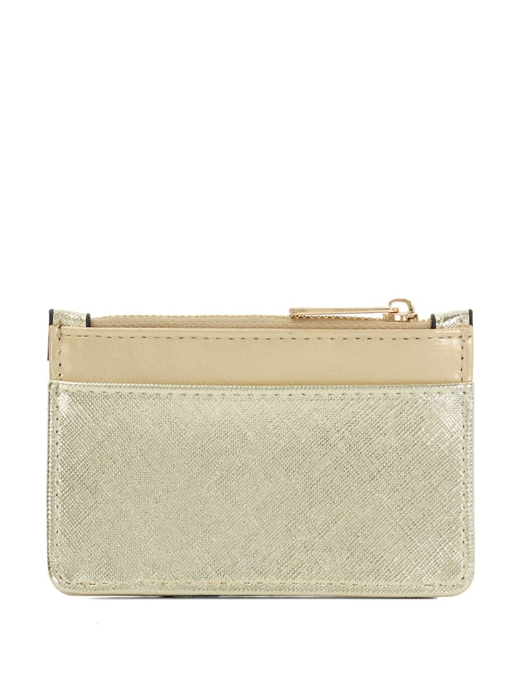 Gold - Dune London Karra Turn Lock Card Holder Wallet - Bild 2 von 5