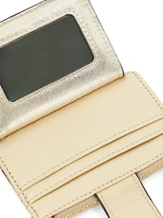 Gold - Dune London Karra Turn Lock Card Holder Wallet - Bild 3 von 5