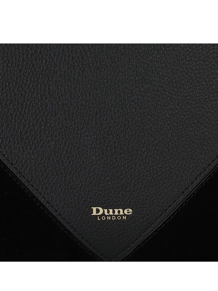 Dune London Black Large Denbeigh Branded Handle Bag - Image 5 of 5