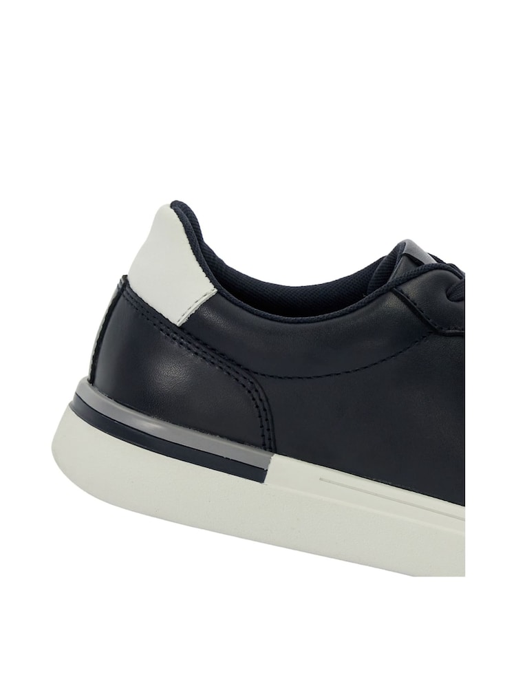 Dune London Blue Tycon Stripe Sole Sneakers - Image 6 of 6