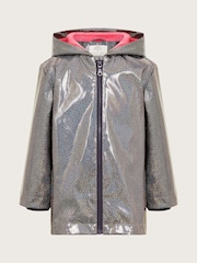 Monsoon Blue Shimmer Rain Coat - Image 1 of 3