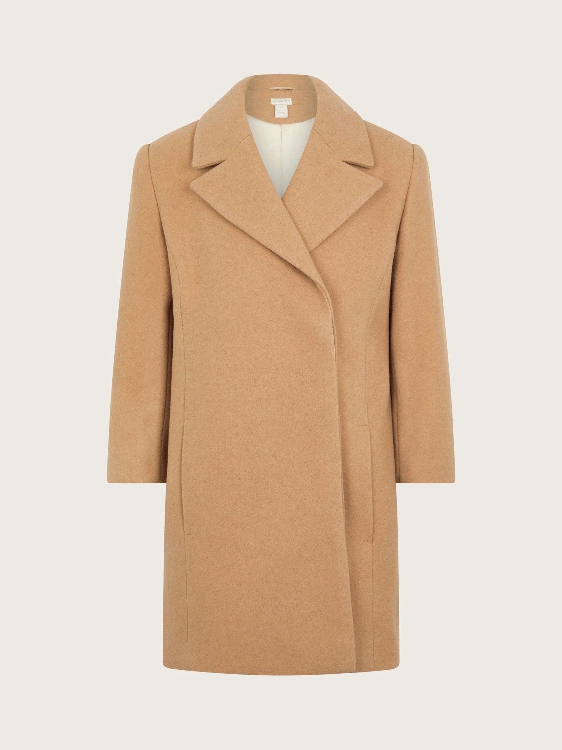 Buy Monsoon Crombie Coat from Next Luxembourg