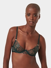 Bluebella Green Laurel Plunge Underwired Bra - Image 1 of 7