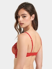 Bluebella Marseille Plunge Underwired Embroidered Mesh Bra - Image 3 of 7