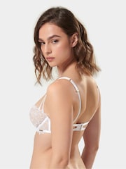 Bluebella Audrey Balcony Underwired Mesh and Embroidered Detail Bra - Image 6 of 7
