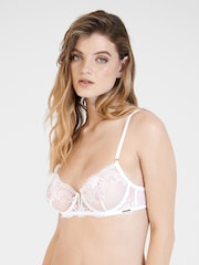 Bluebella Marseille Plunge Underwired Embroidered Mesh Bra - Image 2 of 4