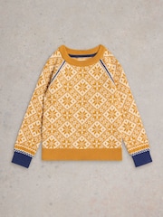 White Stuff All-Over Fairisle Jumper - Изображение 1 из 3