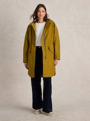 White Stuff Yellow Winnie Waterproof Coat - Image 1 of 6