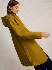 White Stuff Yellow Winnie Waterproof Coat - Image 4 of 6