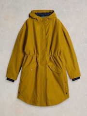 White Stuff Yellow Winnie Waterproof Coat - Image 5 of 6