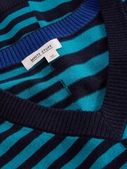 White Stuff Green Maggie V-Neck Jumper - Image 6 of 6