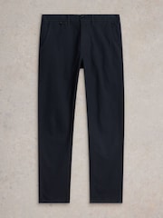 White Stuff Blue 100% Cotton Pinstripe Chino Trousers - Image 5 of 6