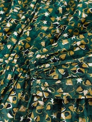 White Stuff Green 100% Organic Cotton Lotus Maxi Dress - Image 6 of 6