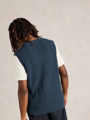 White Stuff Blue Diamond Tank - Image 2 of 6