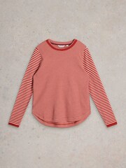 White Stuff Red Clara Sparkle T-Shirt - Image 5 of 6