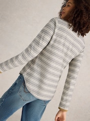 White Stuff Natural Clara Stitch T-Shirt - Image 2 of 6