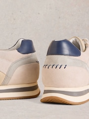 White Stuff Natural Retro Runner Trainers - Image 5 of 5