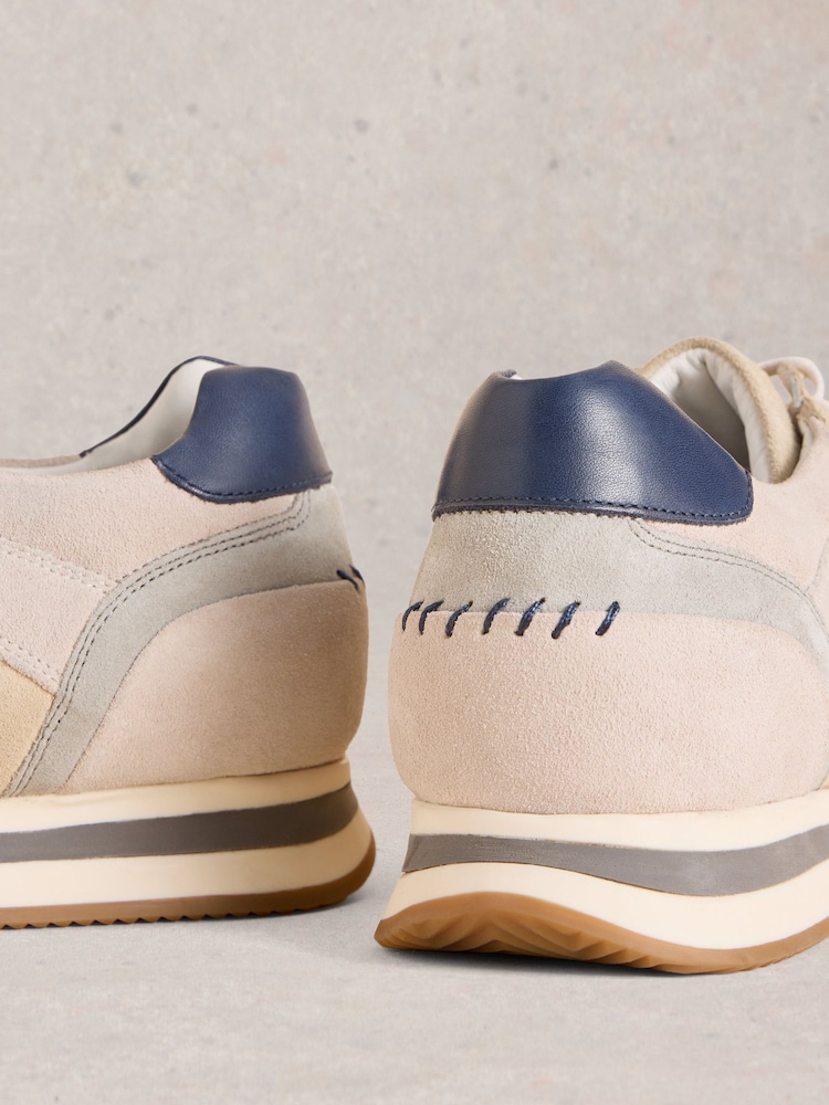 White Stuff Natural Retro Runner Trainers - Image 5 of 5