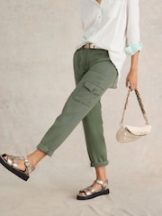 White Stuff Arlo Cargohose aus Tencel - Bild 1 von 6