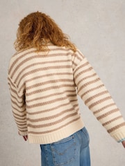 White Stuff Natural Tyler Cardigan - Image 3 of 6