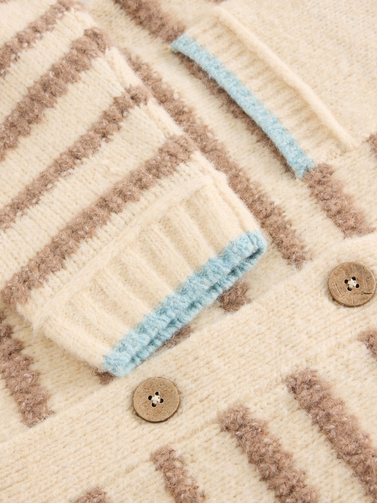 White Stuff Natural Tyler Cardigan - Image 6 of 6