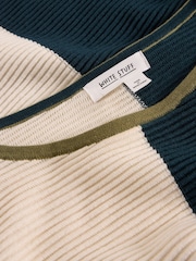 White Stuff Natural 100% Organic Cotton Jana Colourblock Jumper - Image 5 of 6