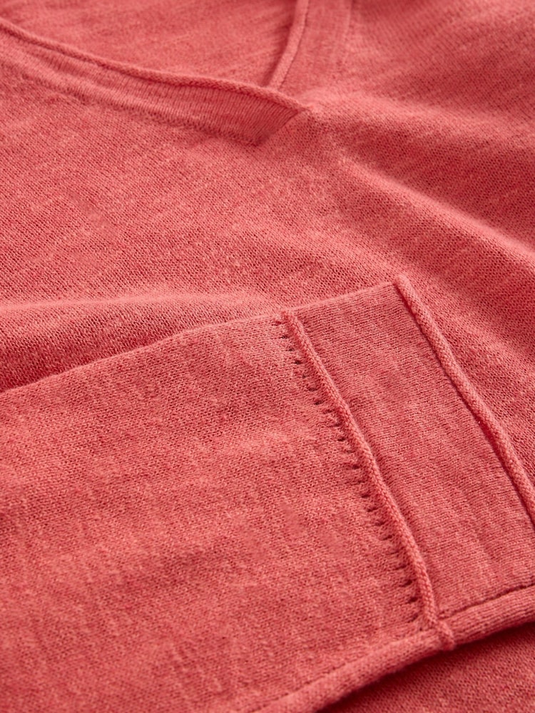 White Stuff Pink Naria Jumper - Image 6 of 6