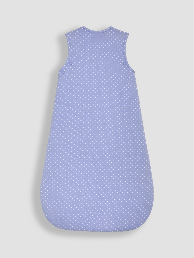 JoJo Maman Bébé Blue Peppa Pig Appliqué 2.5 Tog Baby Sleeping Bag - Image 4 of 4