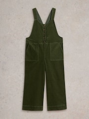 White Stuff Green Viola Cord Dungarees - Image 5 of 6