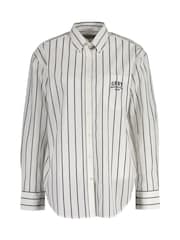 GANT Blue Relaxed Small Graphic 100% Cotton Shirt - Image 4 of 7