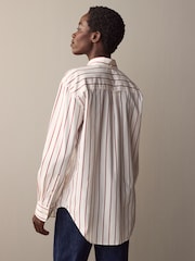GANT Red Relaxed Small Graphic 100% Cotton Shirt - Image 2 of 5