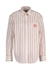 GANT Red Relaxed Small Graphic 100% Cotton Shirt - Image 4 of 5