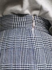 GANT Blue Check Print Pleated Skirt - Image 5 of 5