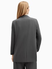 AllSaints Grey Aleida Tri Blazer - Image 7 of 8
