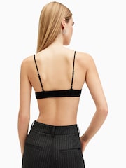 AllSaints Black Ella Bralette - Image 3 of 5