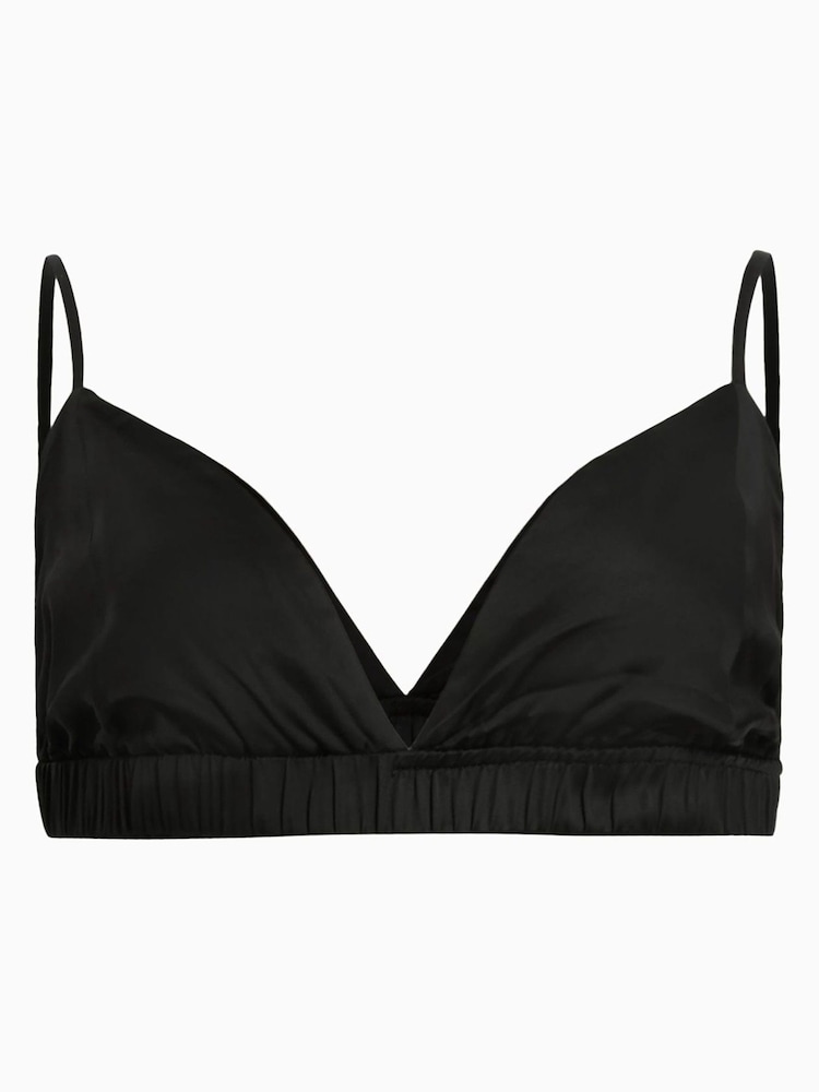 AllSaints Black Ella Bralette - Image 5 of 5
