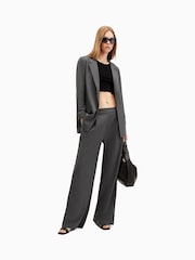 AllSaints Grey Aleida Trousers - Image 1 of 9