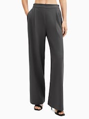 AllSaints Grey Aleida Trousers - Image 2 of 9
