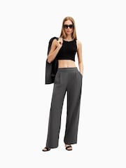 AllSaints Grey Aleida Trousers - Image 4 of 9